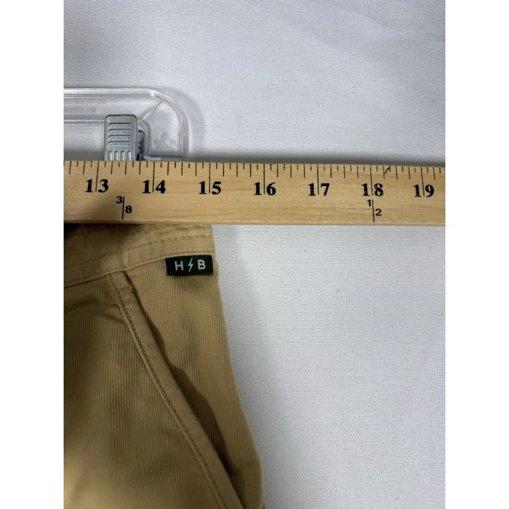 Howler Bros Clarksville Walk Chino Shorts Men's 30 Canvas Utility Beige Khaki